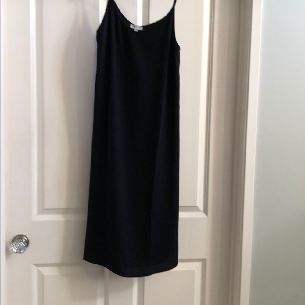 Sexy cute Nordstrom Little black slip dress small - Picture 2 of 5